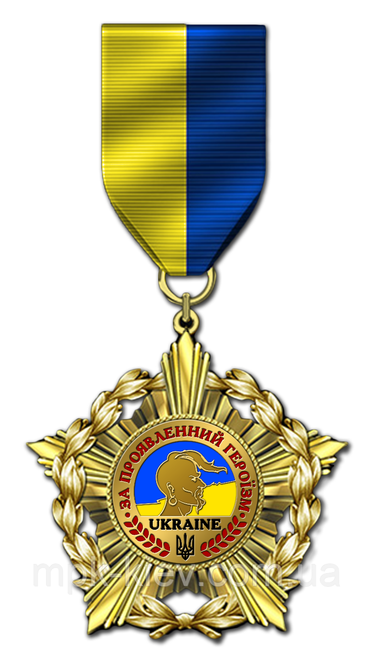 Нагрудний знак Честь і доблиск на колодці