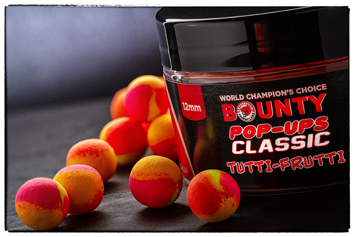 Плаваючі бойли поп-ап BOUNTY CLASSIC TUTTI FRUTTI 12 мм