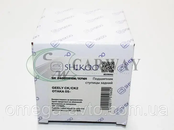 Подшипник задней ступицы Geely CK / OTAKA 05- 2400115106 (OM-dp) - фото 2 - id-p1592813751
