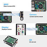 Чохол Miuzei для Raspberry Pi 4 B з 30-мм вентилятором, блок живлення Pi 4 Model B 5V 3A Type-C, фото 7