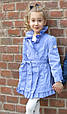 Красивий дитячий плащ для дівчинки BRUMS Італія 141BGAA001 Фіолетовий  ⁇  Верхній одяг для дівчаток, фото 5
