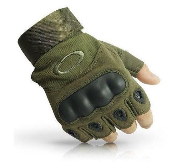Тактичні рукавички безпалі Oakley Хакі