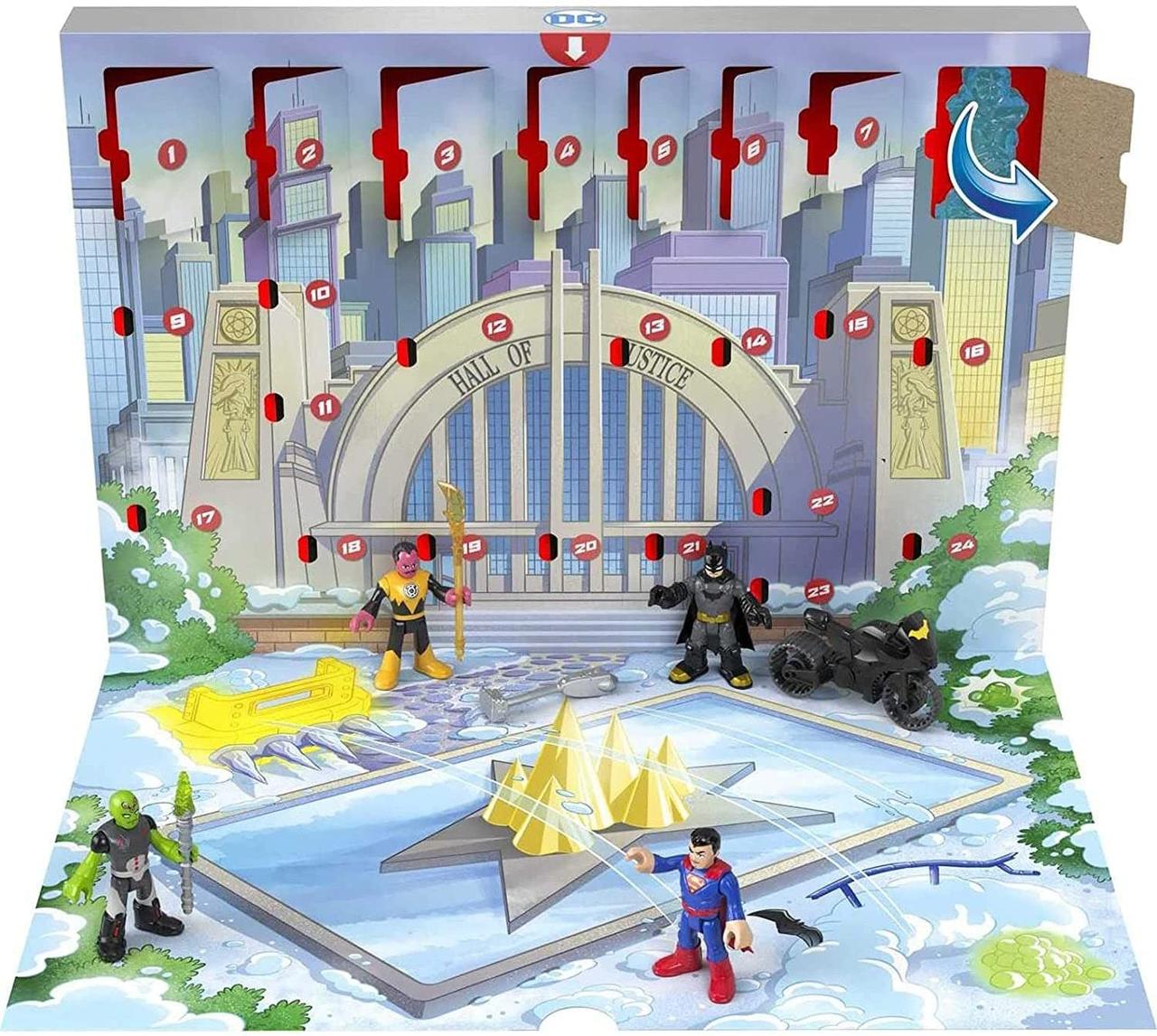 Fisher Price Адвент Календар Fisher-Price Imaginext DC Super Friends Advent Calendar