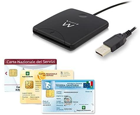 Ewent USB 2.0 зчитувач смарт-карт EW1052