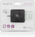 Ewent USB 2.0 зчитувач смарт-карт EW1052, фото 5