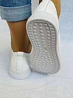 K.lasiya. Жіночі кеди-кросівки білі на платформі. Натуральна шкіра. Розмір 35 36 38 39, фото 8