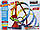 Трек Хот Вілс Епічна петля Hot Wheels Track Builder Unlimited Corkscrew Twist Kit HDX79, фото 4