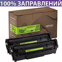 Картридж Canon 703 (2 штуки), Black, LBP-2900/3000, ресурс 2000 аркушів, Patron