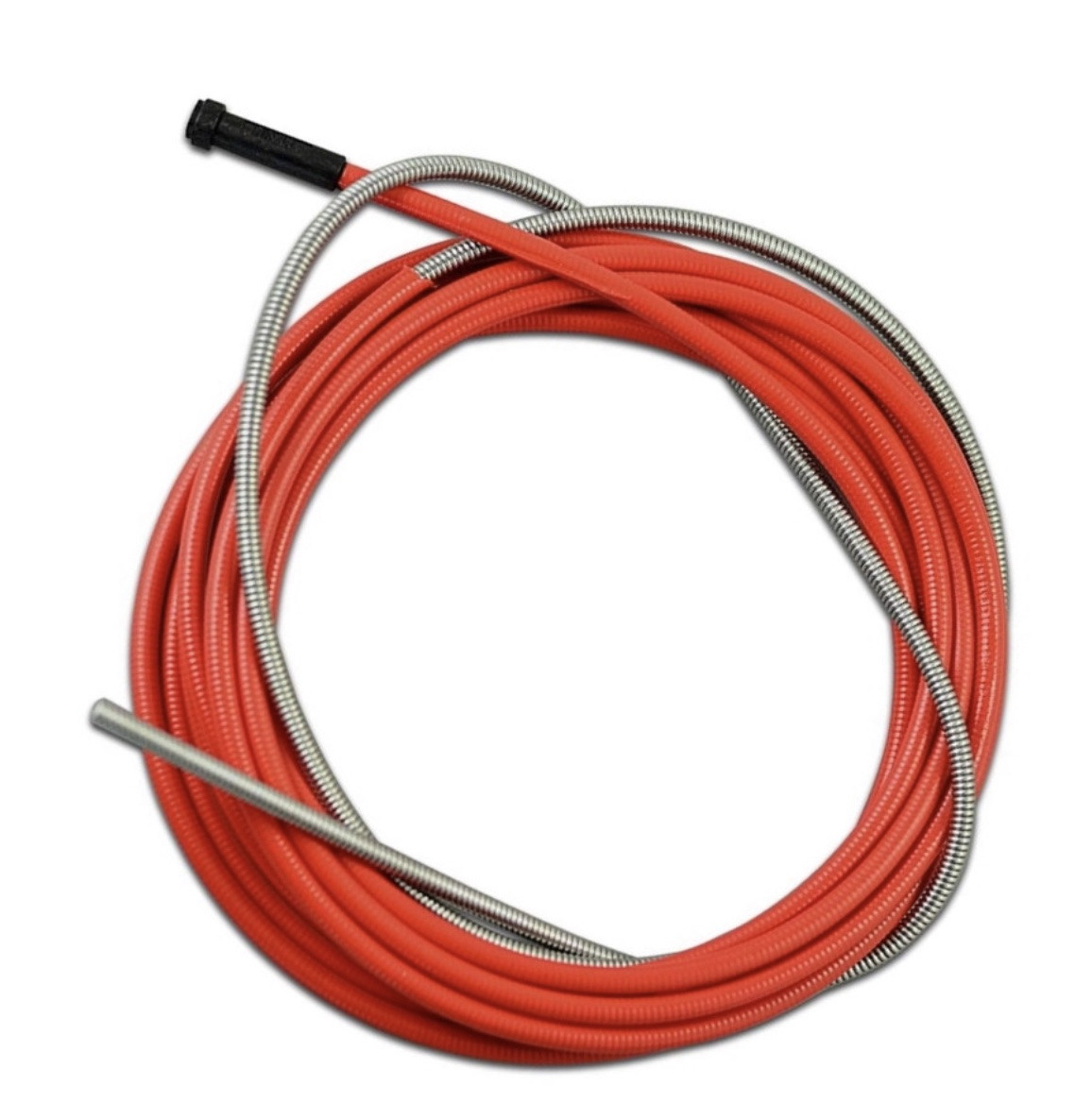 Дротопровід металевий до сталевого і порошкового дроту 1,0-1,2 мм 3м до МІГ/МАГ пальників, фото 1