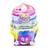 Слайм Danko Toys Fluffy Slime в банке синий рус 500 г FLS-02-01