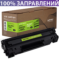 Картридж Canon 712 для LBP-3010/3020/3100, HP LaserJet P1005/P1006/P1007/P1008, ресурс 1500 листов, Patron