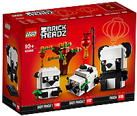 Lego BrickHeadz Панди на китайський Новий рік 40466