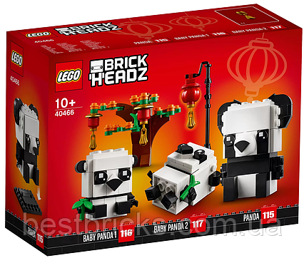 Lego BrickHeadz Панди на китайський Новий рік 40466