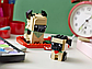 Lego BrickHeadz Німецька вівчарка та щеня 40440, фото 10