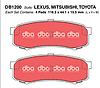 Задні гальмівні колодки DBA Street Performance для Toyota FJ Cruiser (2007 — 2014), фото 4