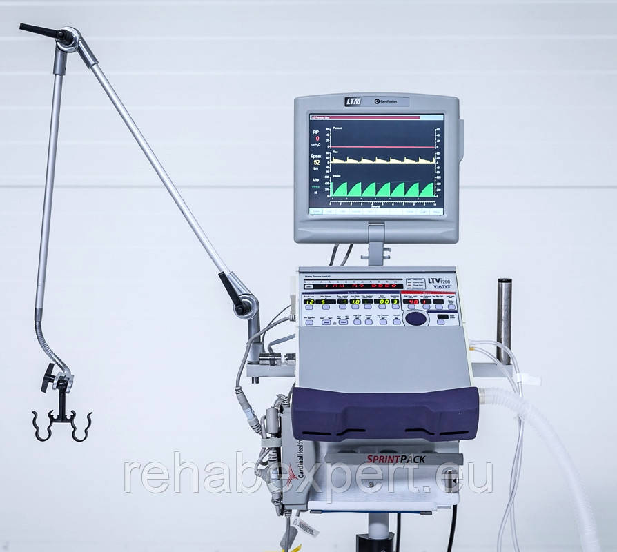 Б/У аппарат ИВЛ Viasys Pulmonetic LTV 1200 Ventylator + CareFusion LTM Monitor (Used), фото 1