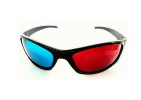 3 д окуляри 3D plastic glass