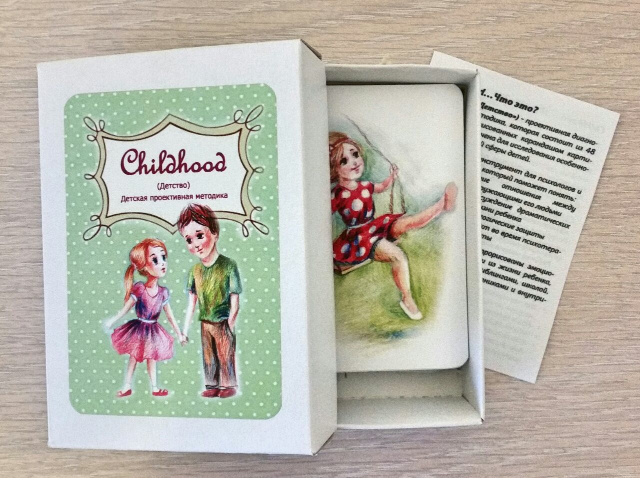 Метафоричні асоціативні карти "Childhood". Юлія Святенко