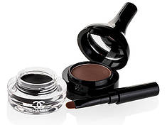 Тіні для брів + гелева підводка для очей Chanel (Шанель)