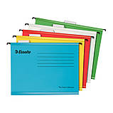 Підвісна папка ESSELTE CLASIC. 25шт в упаковці. Біла, фото 2