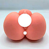 Мастурбатор Попа/Вагіна "Passion Lady" - XS - Тілесний, фото 2