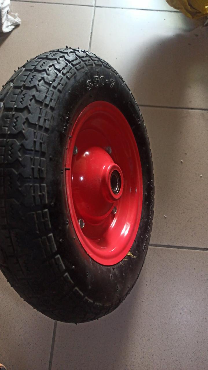 Колесо для тачки 3.50-7 пневматичне, фото 1