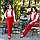 Класичний жіночий брючний костюм діловий двійка з жилетом великих розмірів батал 48-58 арт 208, фото 2