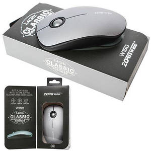 Мишка бездротова Zornwee W150, сірий