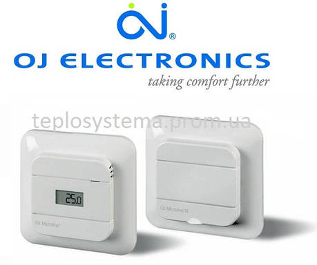 Цифровий терморегулятор для теплої підлоги OTN2-1666 OJ Electronics (Данія), фото 1