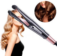 Плойка спиральная для легкого создания локонов hair curler 2в1 утюжок, выпрямитель