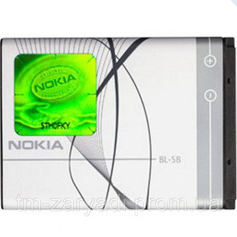 Акумулятор Nokia BL-5B, Original, 890 mAh /АКБ/Батарея/Батарейка /нокіа