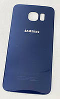 Задняя крышка для Samsung G920F Galaxy S6, синяя, оригинал