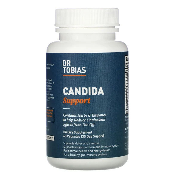Формула проти кандидозу (молочниці)Candida Support  60 капс Dr.Tobias USA, фото 1