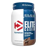 Dymatize Nutrition, Elite Casein, Rich Chocolate,  (907 g) Казеїновий  Протеїн Шоколад