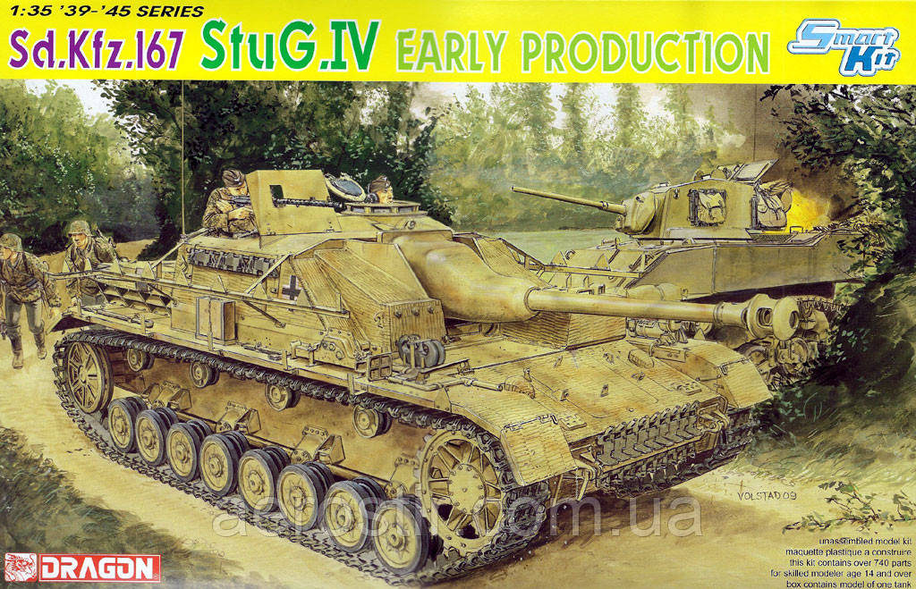 Sd. Kfz.167 StuG IV \early prod.\ 1\35 DRAGON 6520