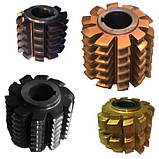 Фреза черв'ячна для зубчатих колес зачеплення Новікова М3.15/2.5 6407 2510-4040 кл.А 2°15` 85х80х32, фото 2