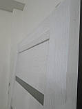 Міжкімнатні двері шпоновані дубом "Status Doors" колекція CITY модель Екю ПО біла, фото 5