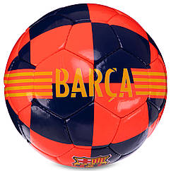 М'яч футбольний Ballonstar Barcelona розмір 5 поліуретан (FB-3470)