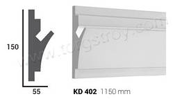 Профіль для прихованого освітлення KD 402 (1.15 м), Tesori