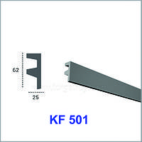 Профіль для прихованого освітлення KF 501 (2.0 м), Tesori