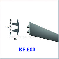 Профиль для скрытого освещения KF 503 (2.0м), Tesori