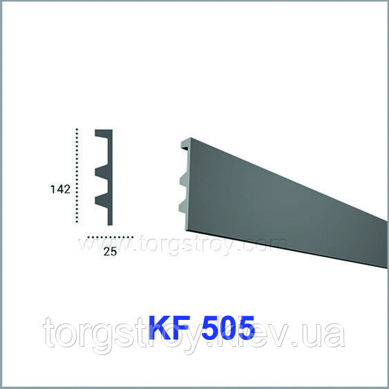 Профіль для прихованого освітлення KF 505 (2.0 м), Tesori