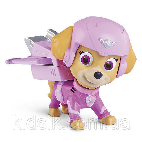 Щенячий патруль - Скай. Paw Patrol, Air Rescue Skye, Pup Pack & Badge, фото 1