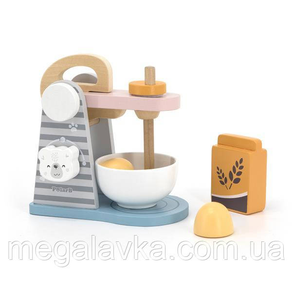 Іграшковий міксер Viga Toys PolarB з дерева (44019) — MegaLavka