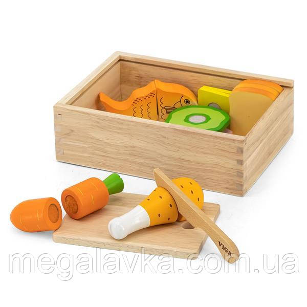 Іграшкові продукти Viga Toys Обед (44542) - MegaLavka