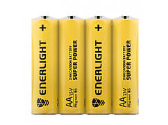 Батарейка ENERLIGHT Super Power AA R6 SH4 1 х AA Жовтий