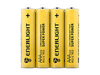 Батарейка ENERLIGHT Super Power AAA SH4 R03 1 х AAA Желтый
