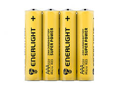 Батарейка ENERLIGHT Super Power AAA R03 SH4 1 х AAA Жовтий