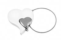 Брелок Elite Серця Білий (B62825), 176405
