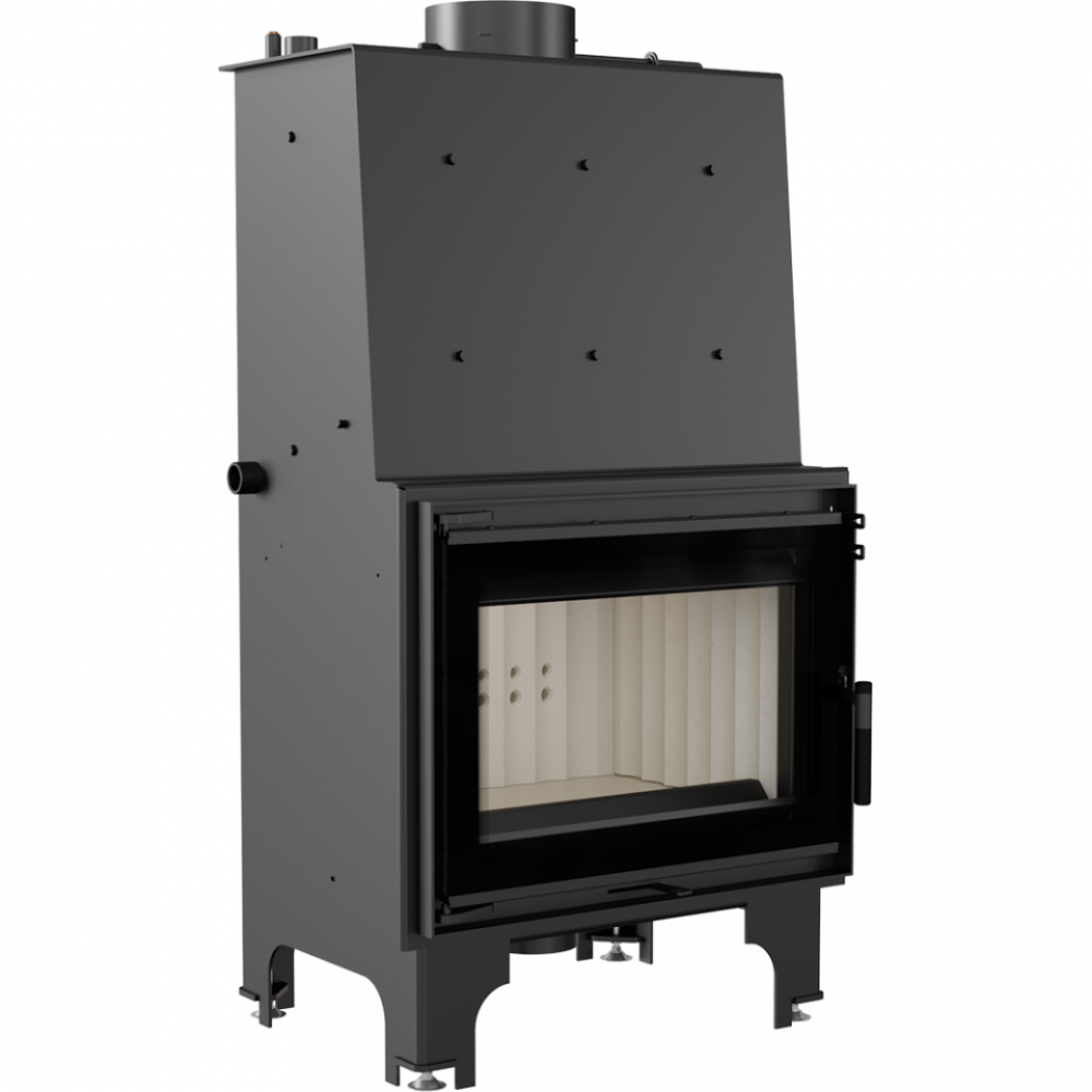 Камінна топка Kratki AQUARIO Z 14 PW GLASS з водяним контуром